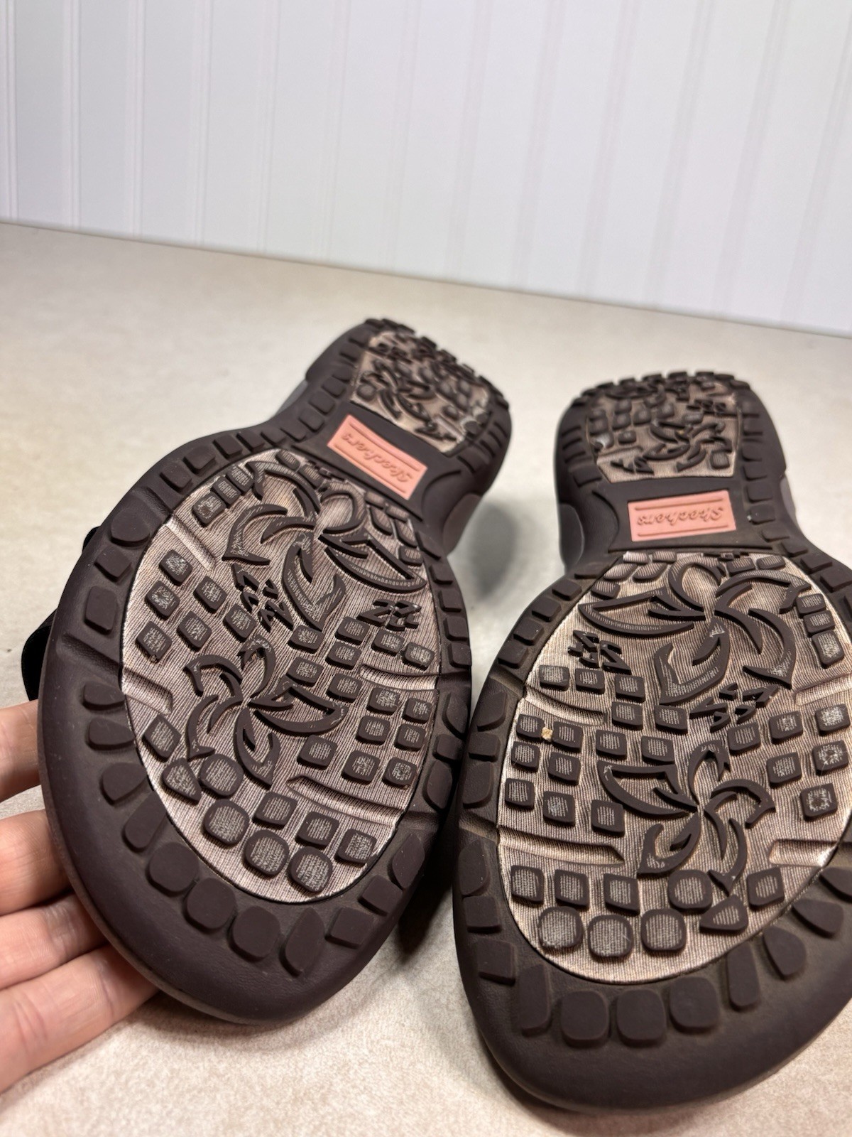 Skechers Reggae Slim – Vacay Sandals Thin Strappy Buckle Slides Women’s Sz 9.5