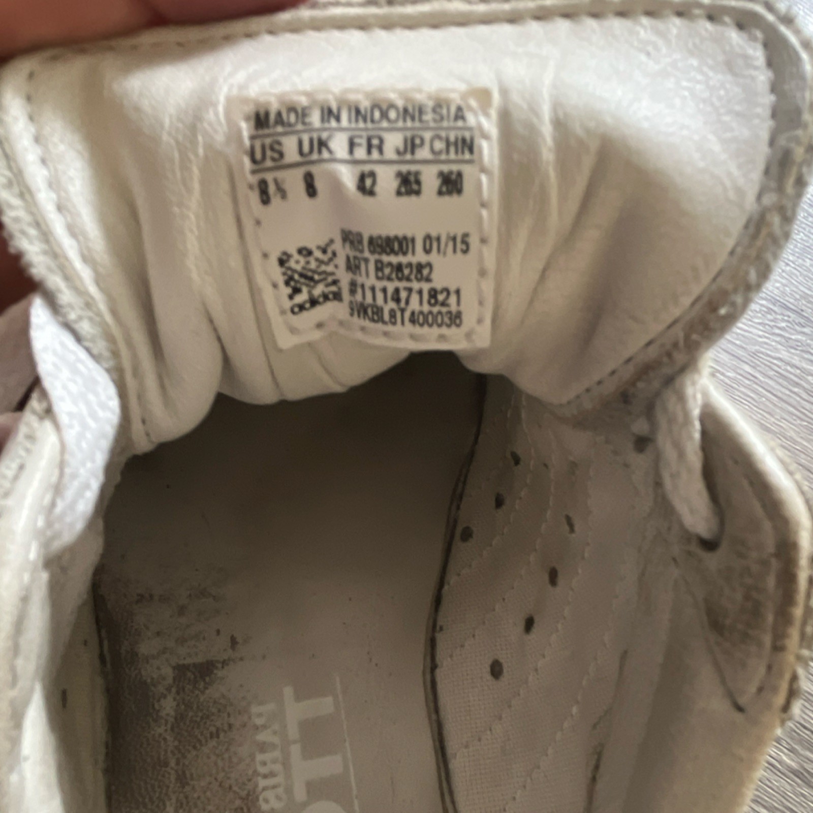 adidas Jeremy Scott Superstar Wings B26282 White Gold Men’s Sneakers