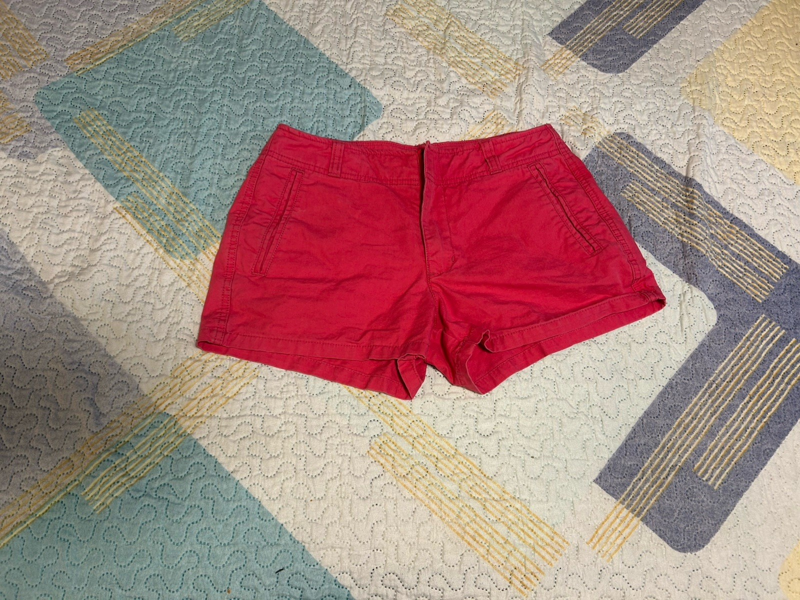 Vintage Y2K Polo Jeans Co Ralph Lauren Shorts Women’s 4 Pink Cotton Casual