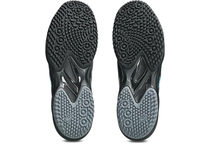ASICS PRESTIGE NEO OC 1043A027 001 Black Pure Silver Tennis Shoes