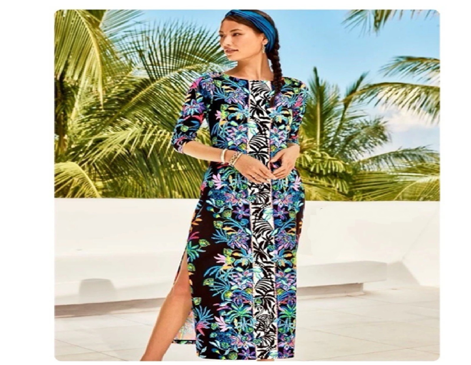 Lilly Pulitzer Seralina Maxi Dress 🦄 Onyx Paradise Glow Size Large