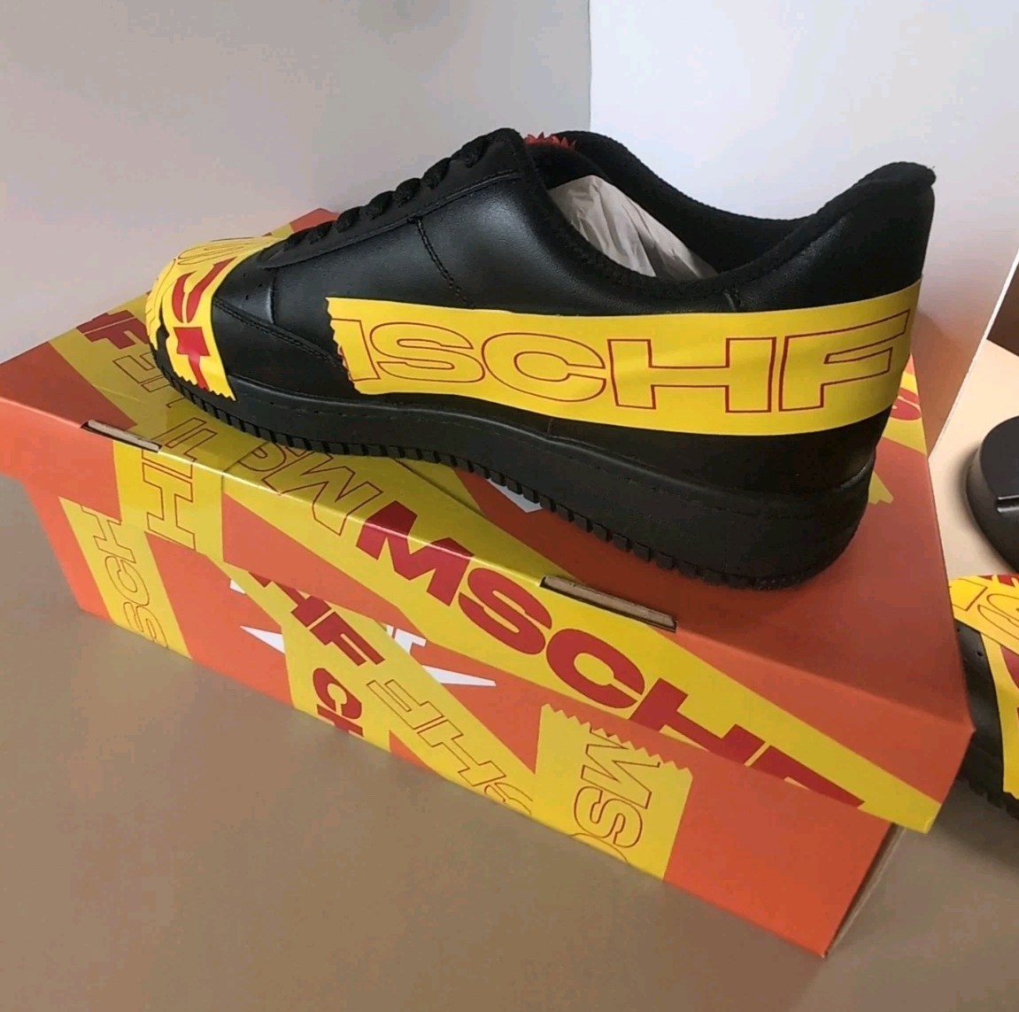 MSCHF Tap3 Sneakers Shoes BLACK Limited Edition Size 8 New