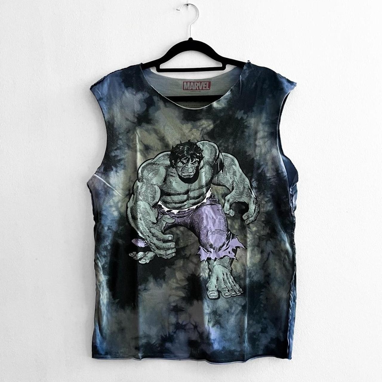 Zara Marvel Hulk Tie-Dye Graphic Tank Top – Adult Small (Purchased for $48)