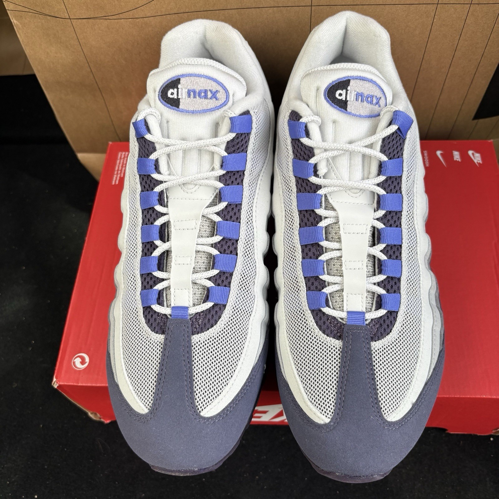 NEW Nike Air Max 95 OG Big Bubble Photon Purple Dynasty NBY HM4740-009 Size 11.5