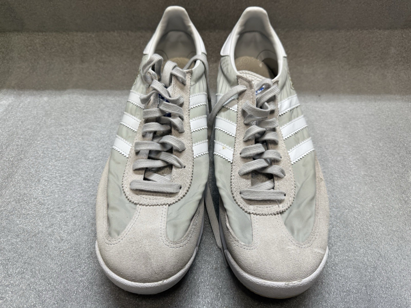 Adidas SL 72 RS sneakers in the “Grey One, Cloud White, Crystal White, US 12