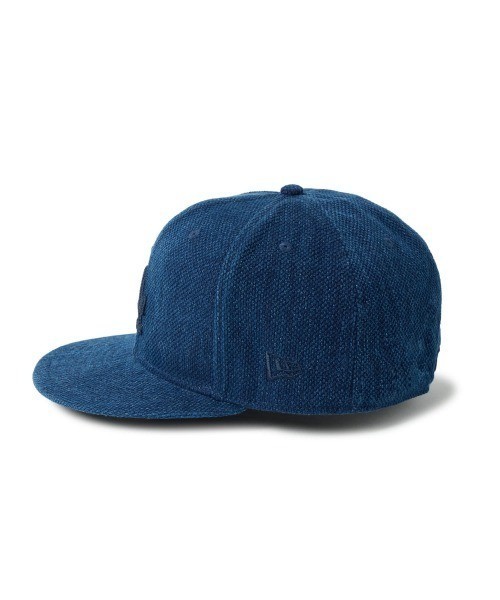 NEW ERA 59FIFTY Los Angeles Dodgers Bushu Sho-Aizome Washed Indigo Blue 7 3/8