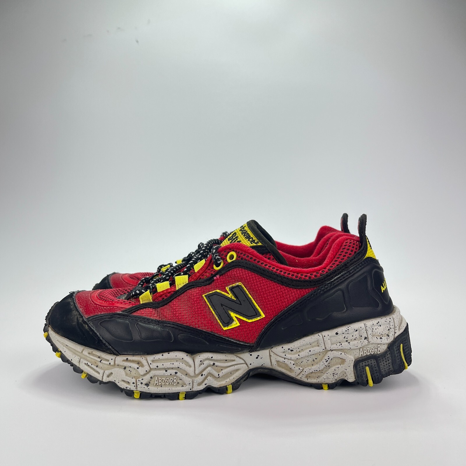 New Balance 801 Red Black Athletic Comfort Running Shoes ML801GLE Men’s Size 8.5