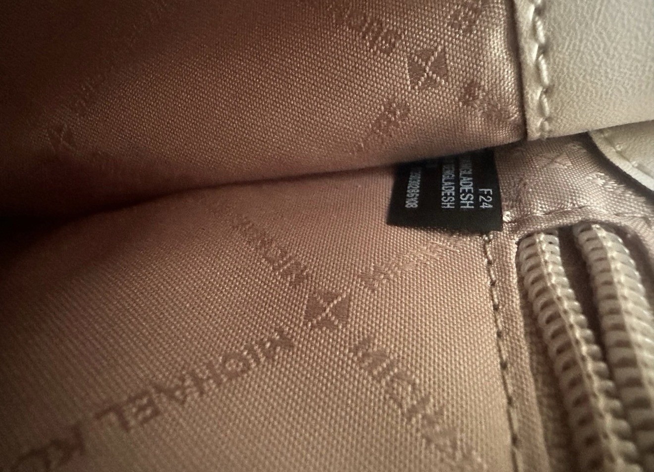 AUTHENTIC Michael Kors Purse Small Hamilton Satchel Patch Work Golden Rod NWT