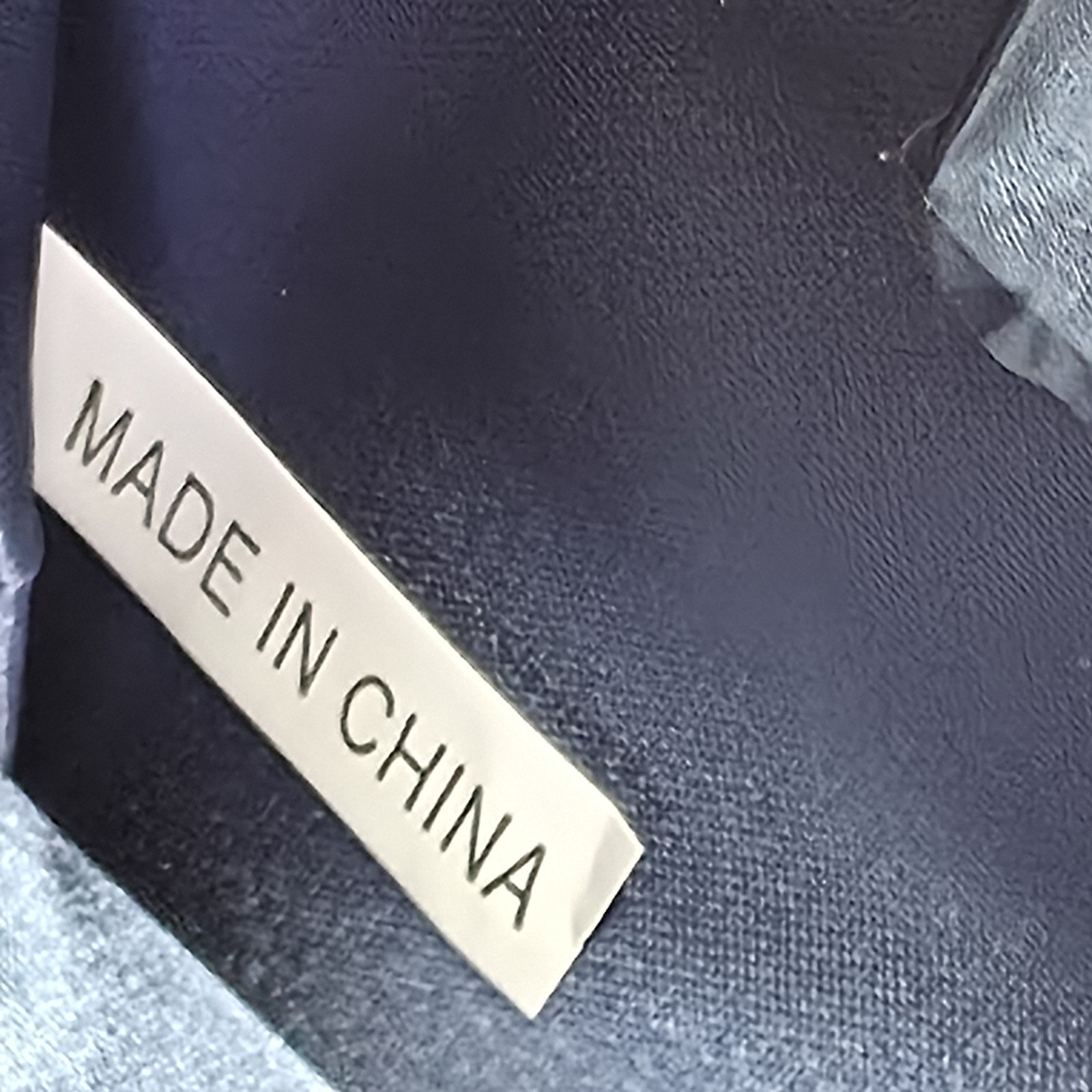 Nina Crystal Clasp Satin Minaudiere Evening Clutch Navy NWT