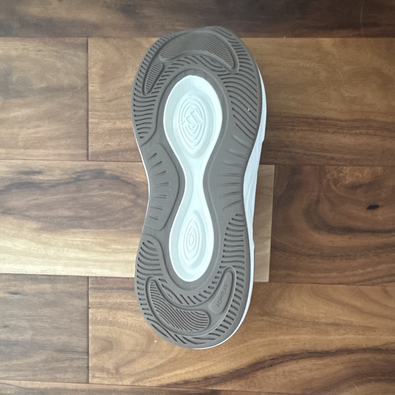 adidas Cloudfoam Cushion Sock Slip-On Sneaker Green Wide Low Top Arch Support