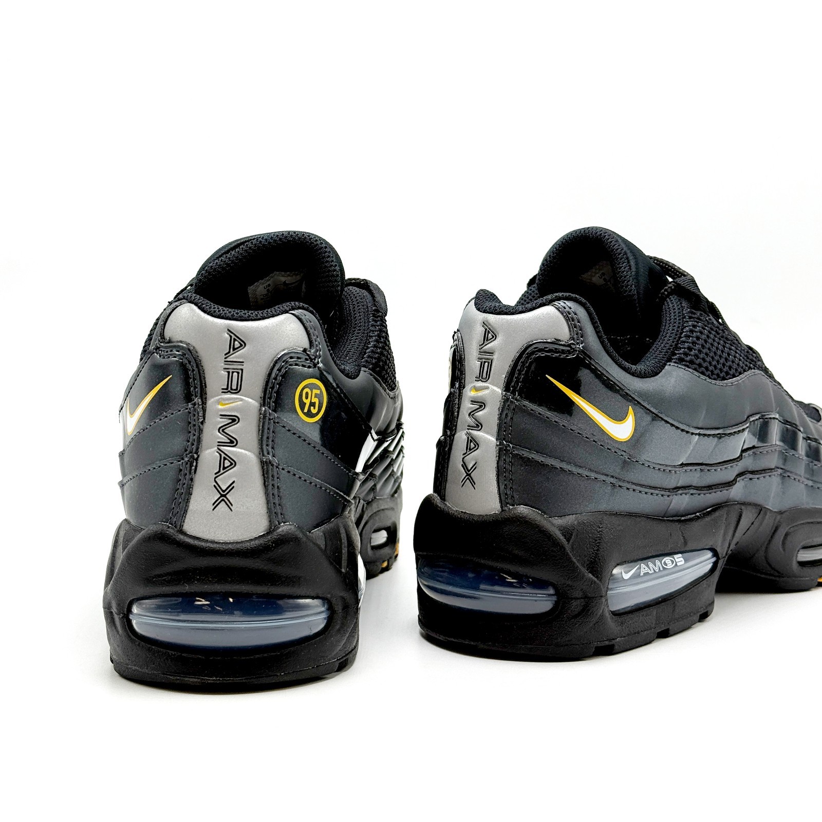 *NEW* MEN NIKE AIR MAX 95 Big Bubble SE BLACK / UNIVERSITY GOLD (IB6830 001) 👍