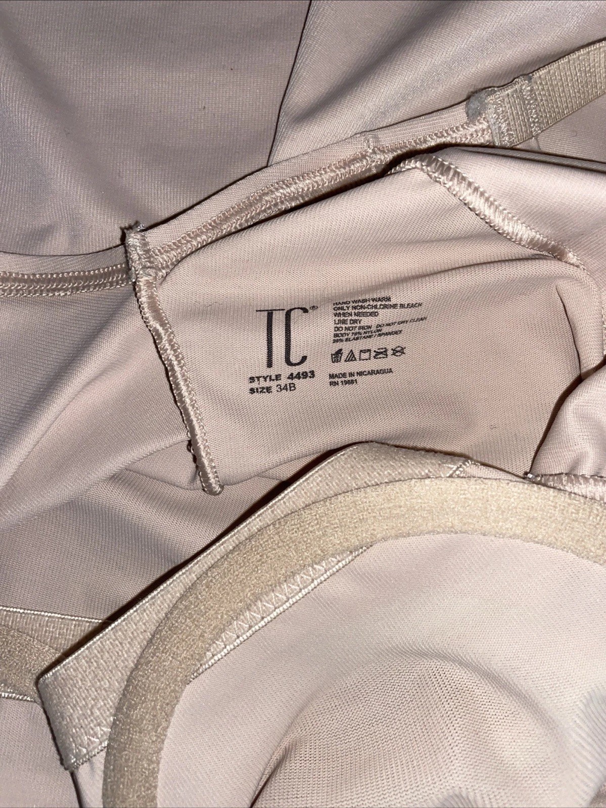 TC Fine Intimates 4493 Wonderful U Floating Underwire Shaping Camisole 34B Nude