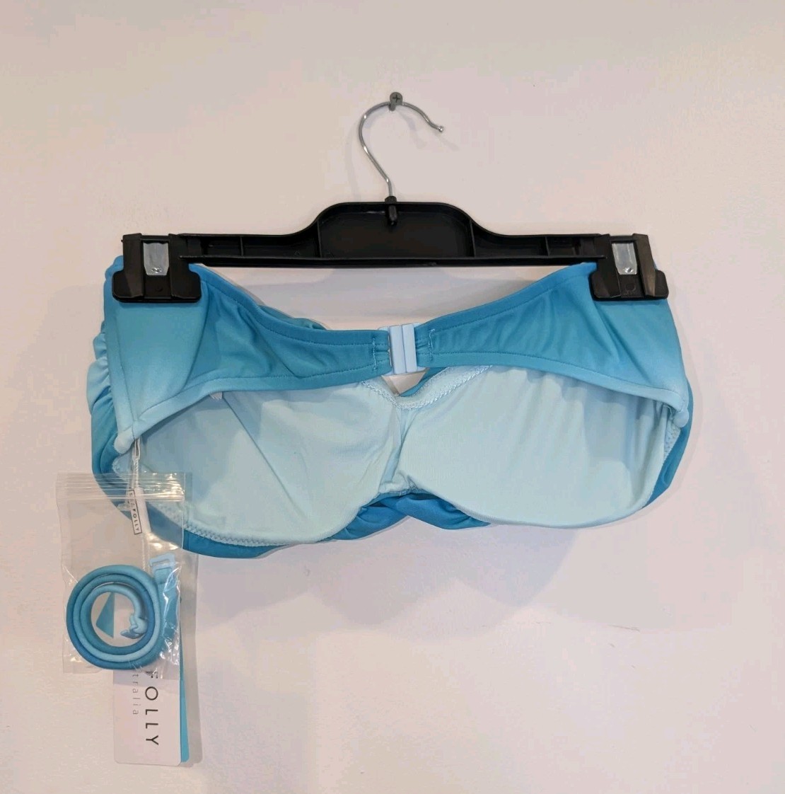 Seafolly Bikini Top Womens Ombre Seychelles Bandeau Size 14 New Tags RRP $89.95