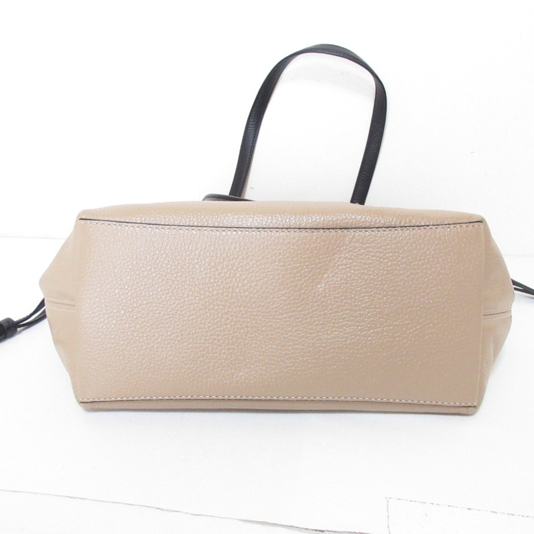 COACH Andy Tote Leather Tote Bag CA165 Beige Ladies Vintage Used