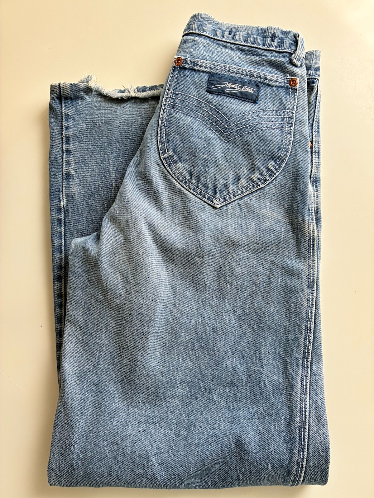 Vintage James Jean Denim Size Fits Like 25 Measurements In Pictures