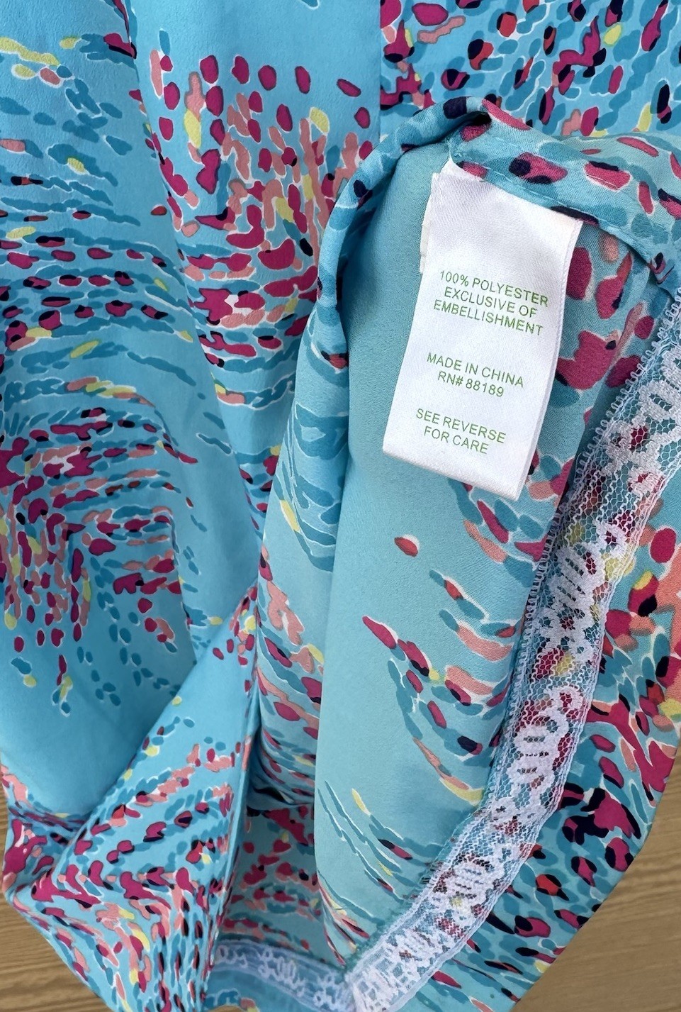 Lilly Pulitzer Wilda Bright Blue Beaded Neck Caftan Dress 238 Shorely Br G2U