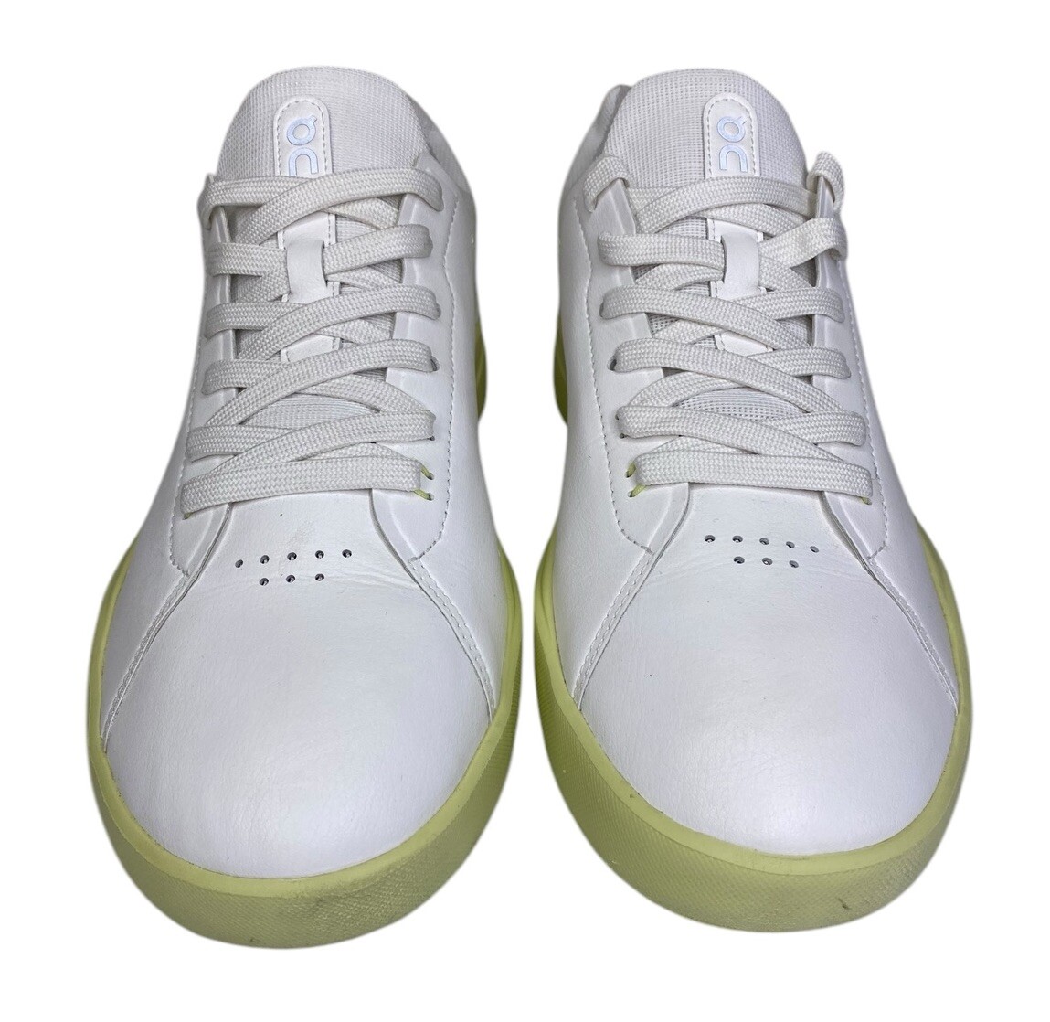 On Cloud THE ROGER Advantage Womens Tennis Sneakers Shoes White/Hay Size 10