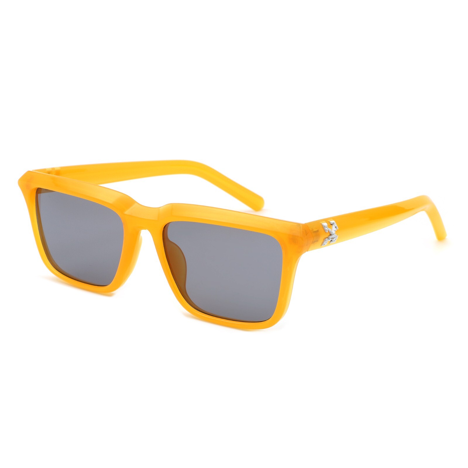 Square 100% UV Protection Fashion Eyewear – Retro Flat Top Unisex Sunglasses