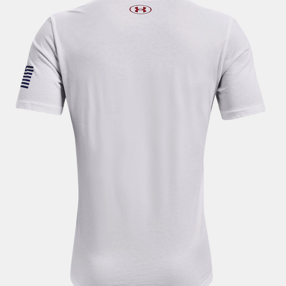 Under Armour Men’s UA Freedom United State Of America T-Shirt. White. NWT