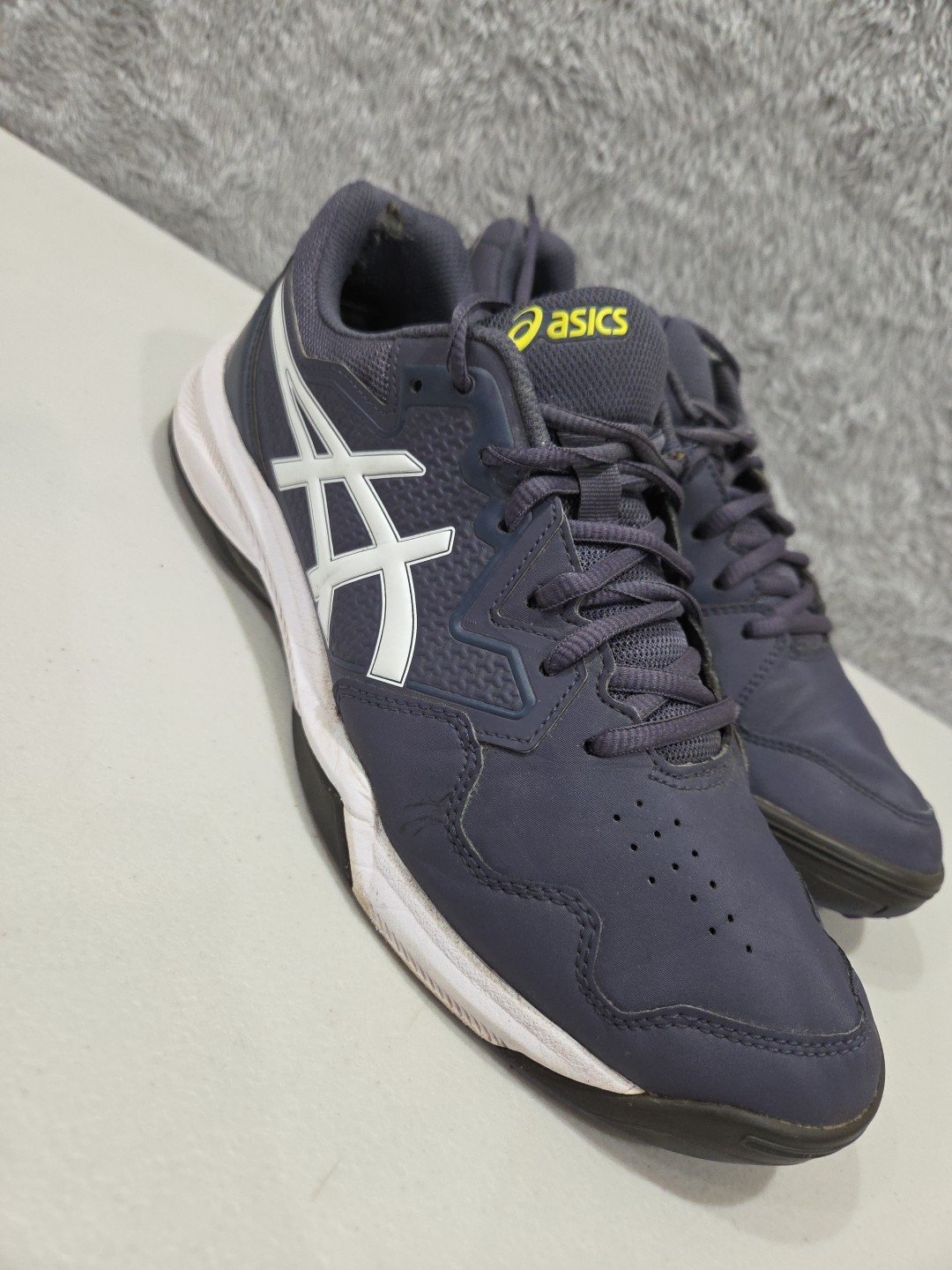 ASICS Gel Dedicate 7 Clay Tennis Shoes Indigo Fog/White Men’s Sz 9.5