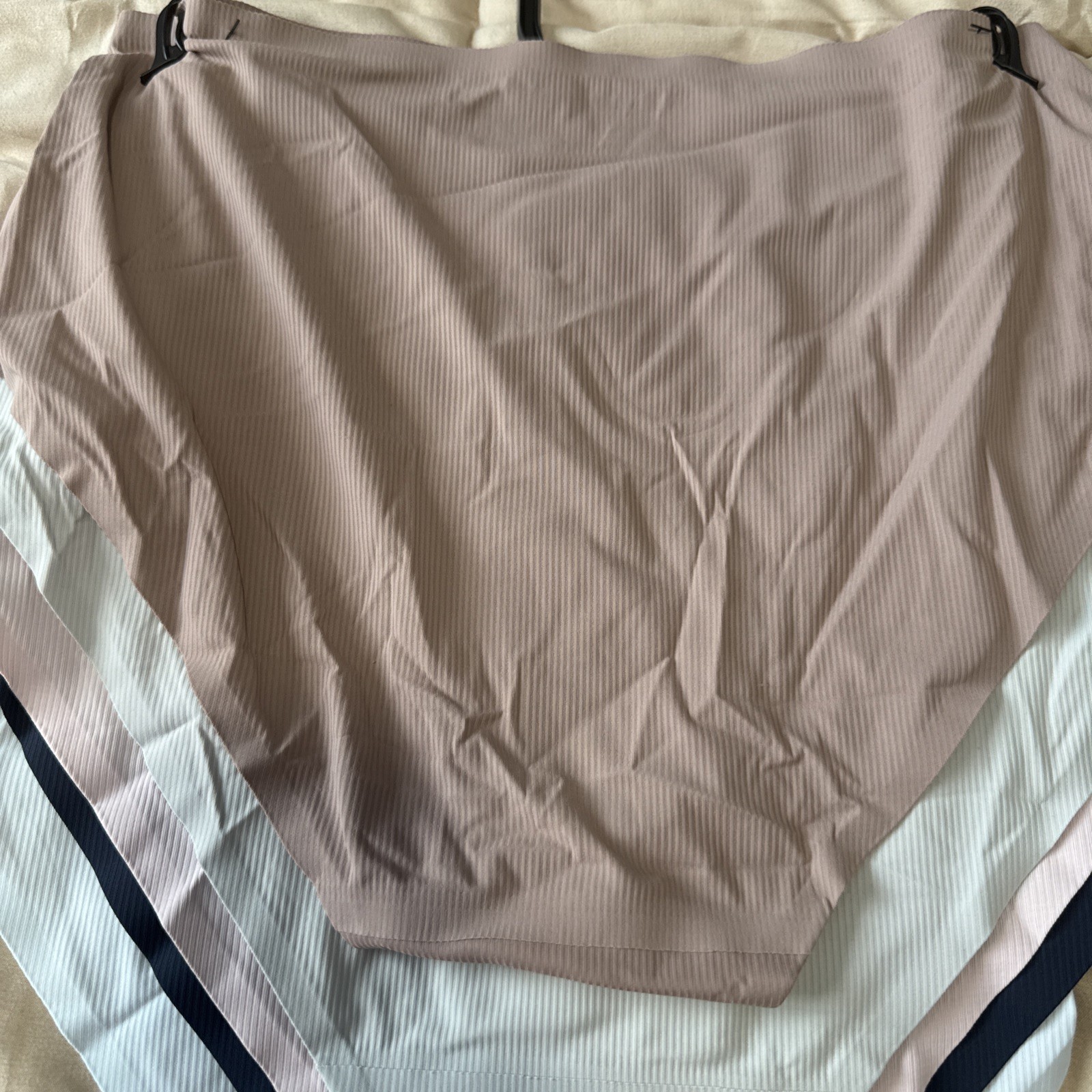 NINE WEST INTIMATES 5 PAIR BRIEF PANTIES UNDERWEAR MEDIUM NYLON ELASTANE