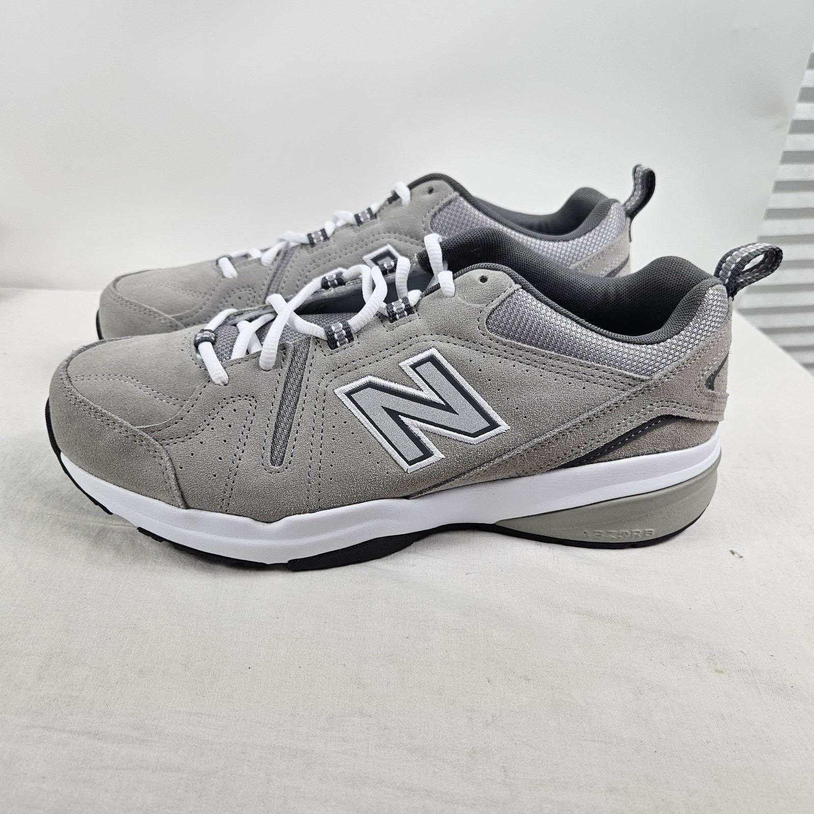 New Balance 608 Castlerock Grey Suede Sneakers Size 10 2E M990GL5