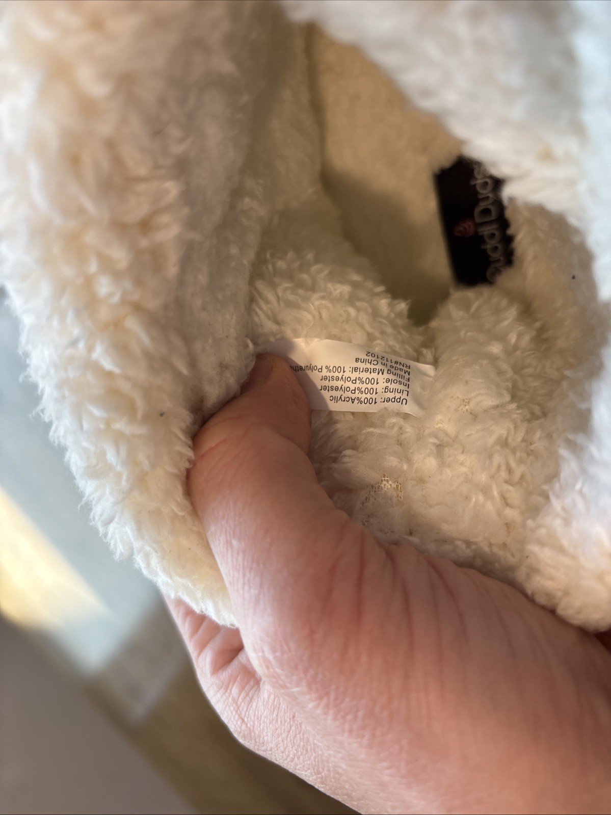 Cuddl Duds Luxe Sherpa Turn-Cuff Bootie Slipper Green