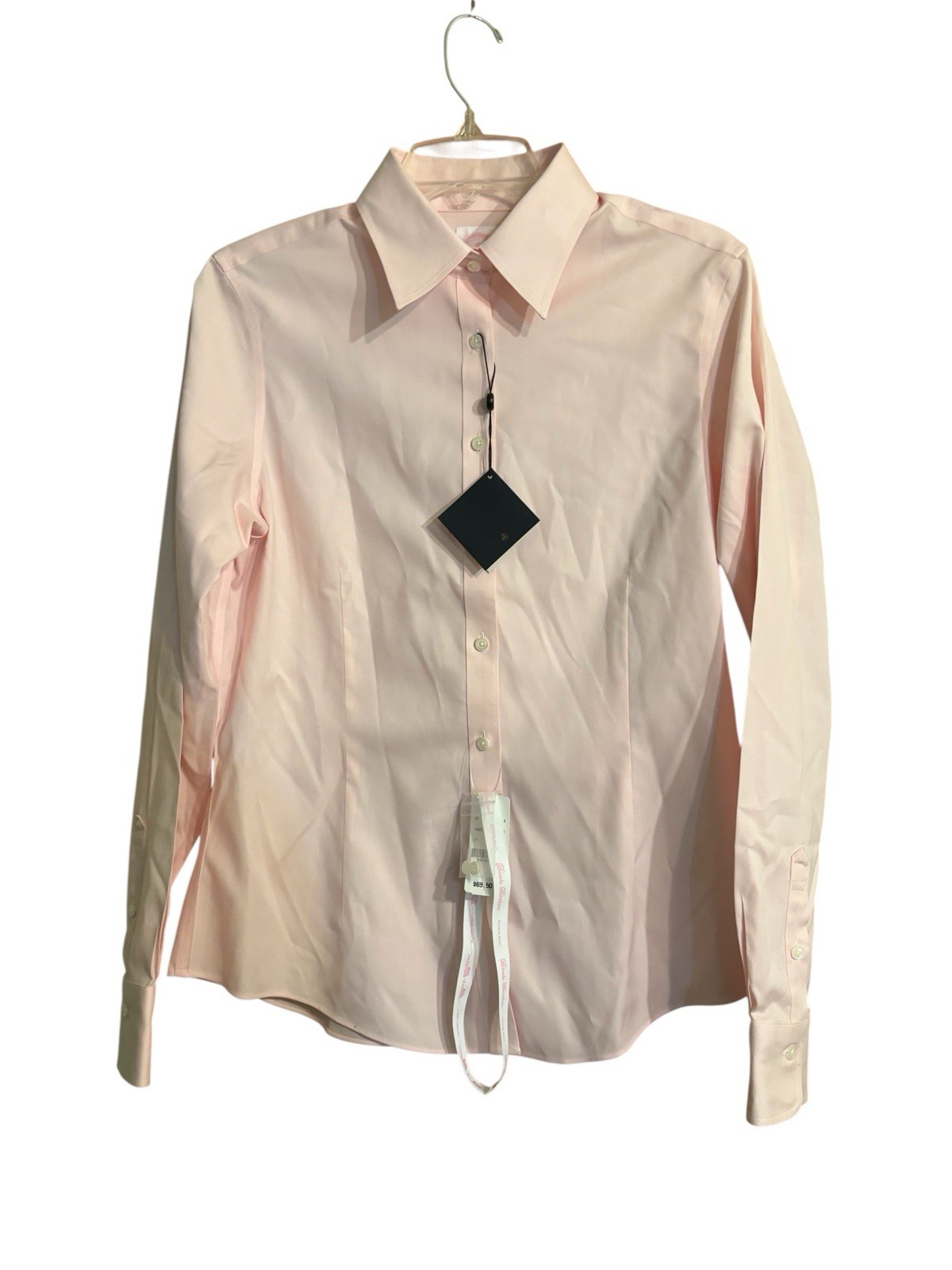 Brooks Brothers Women’s Non Iron Stretch Button Down Shirt Size 12 NWT
