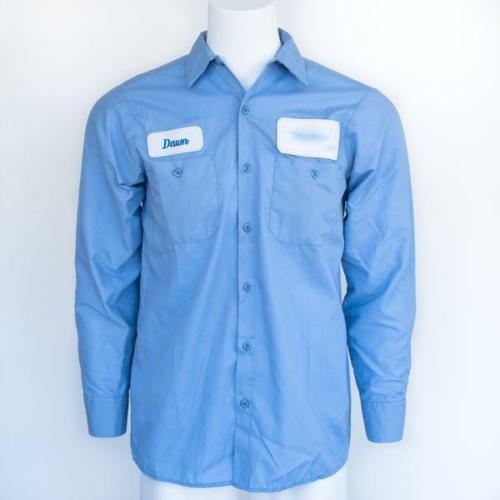 Used Work Shirts LIGHT BLUE Cintas, Redkap, Unifirst, G&K FREE SHIP