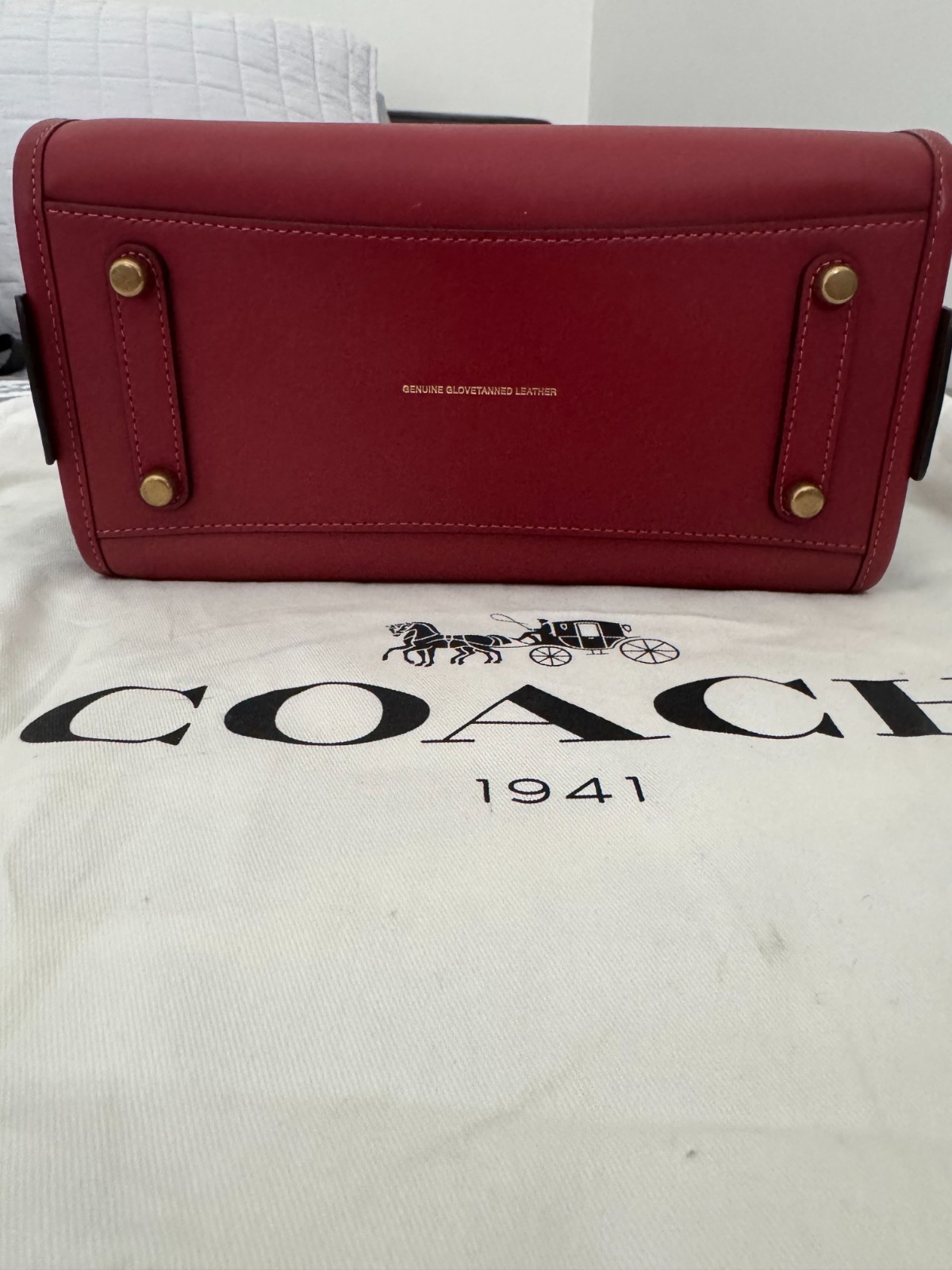 Coach Rogue Bag 25 In Colorblock, Style C6461, B4/Brick Red Multi, New With Tag!