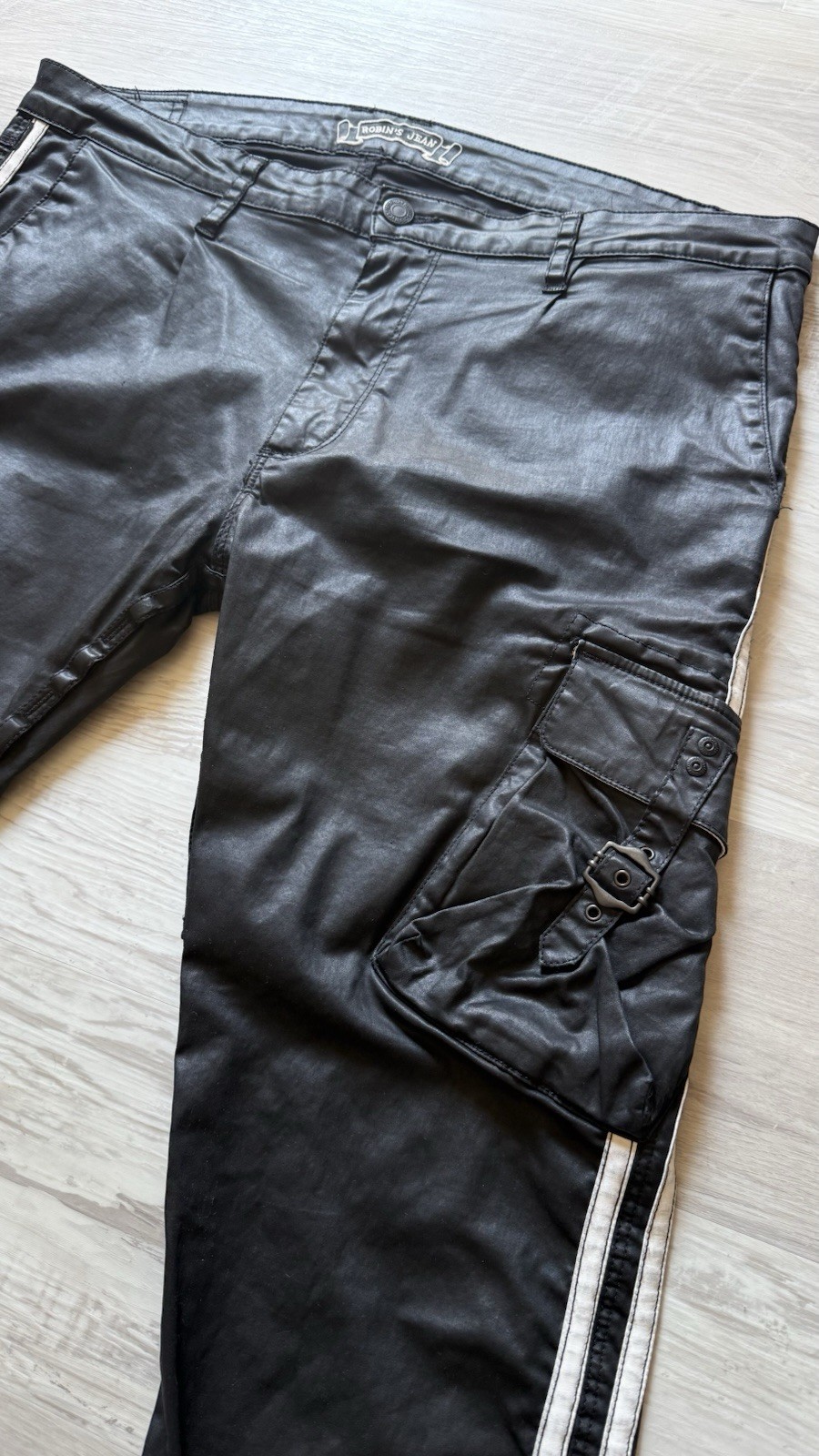 Robins Jean Predator Stripes Cargo Denim