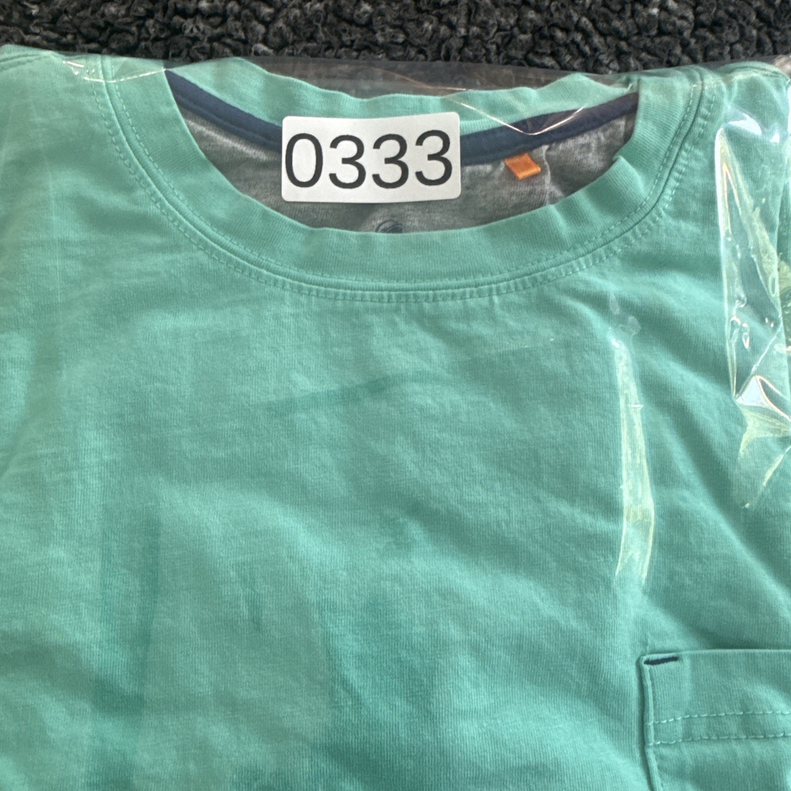 Holland America Line Mens Size XXL Light Neon Green Pocket Tee T-Shirt rare
