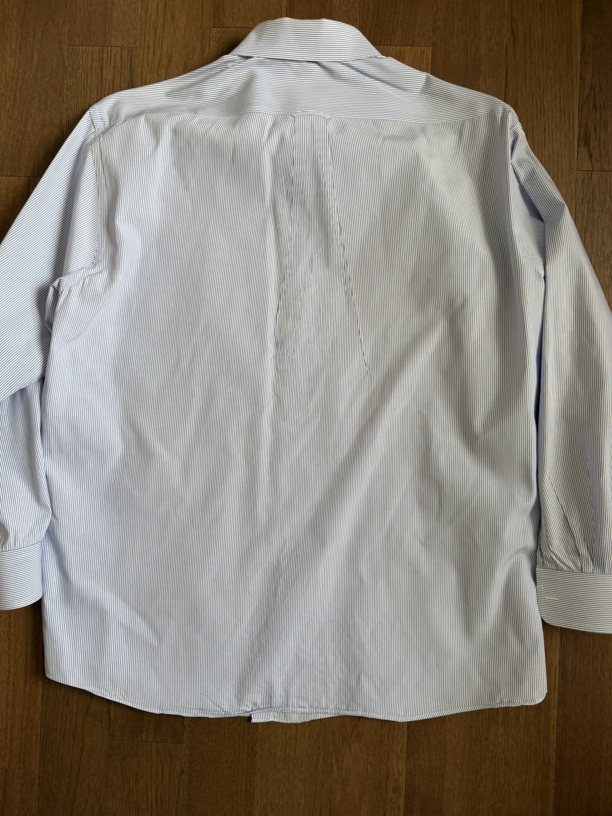 Tommy Hilfiger Mens THFlex Striped Dress Shirt 17 1/2 34 35 XL Button Down