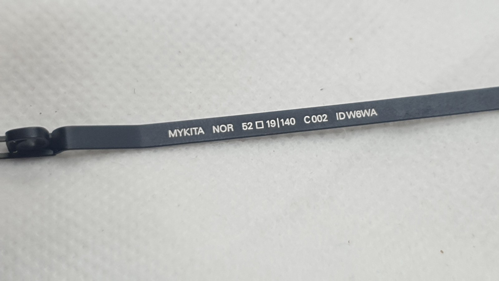 MYKITA Sunglasses Matte Black Model “NOR” C002 Handmade in Germany