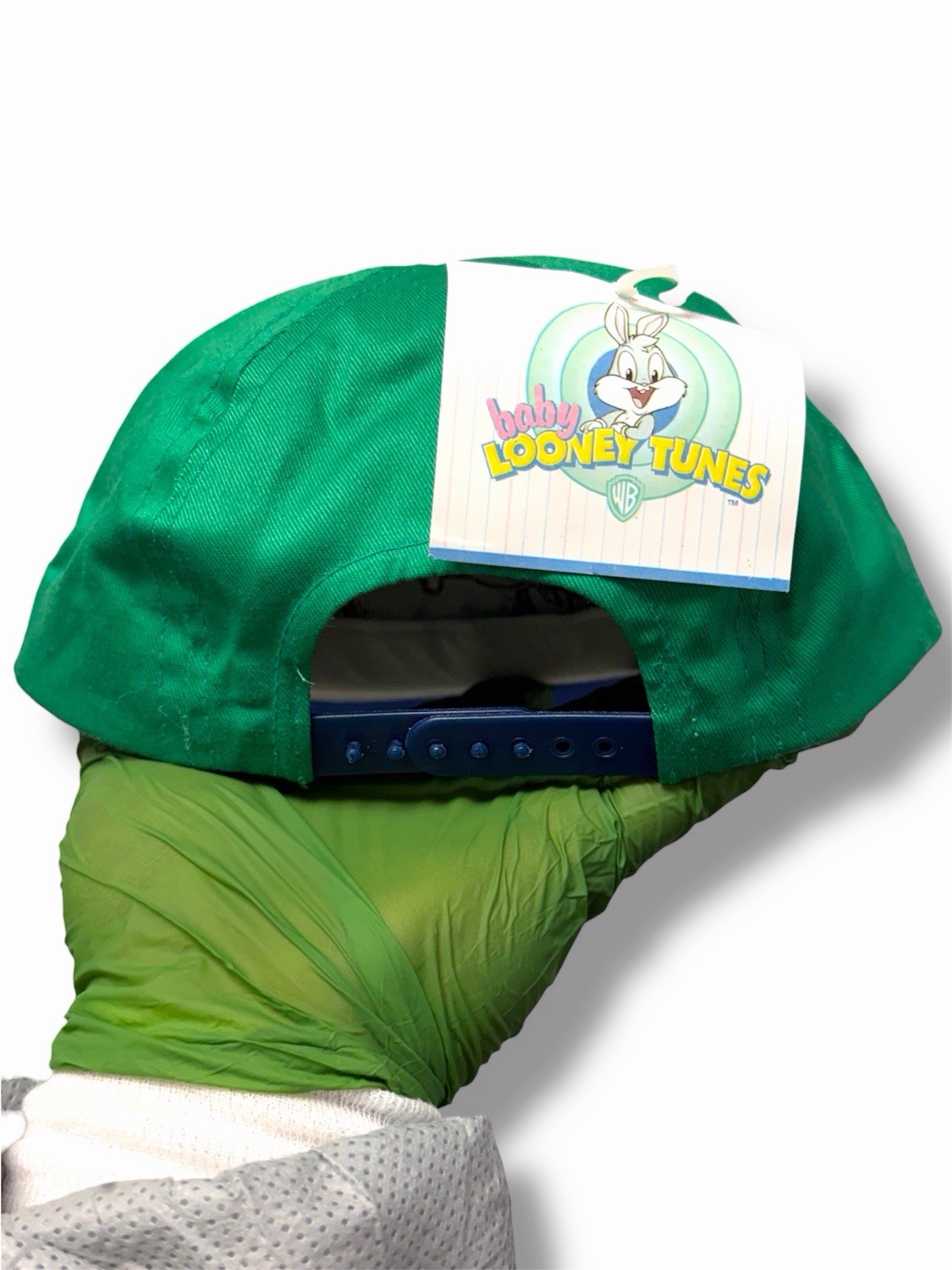 Vintage 90s Baby Looney Tunes Taz Youth Snapback Hat Warner Bros NOS Warner Bros