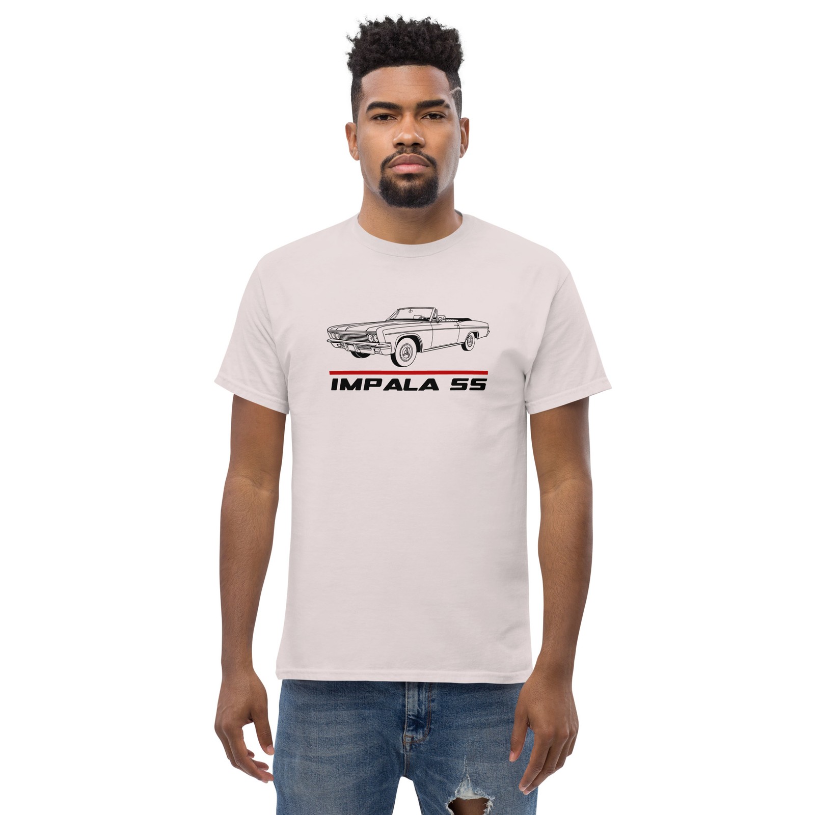 For Chevrolet Impala SS Convertible 1966 3QTR Fans T-Shirt Birthday Gift