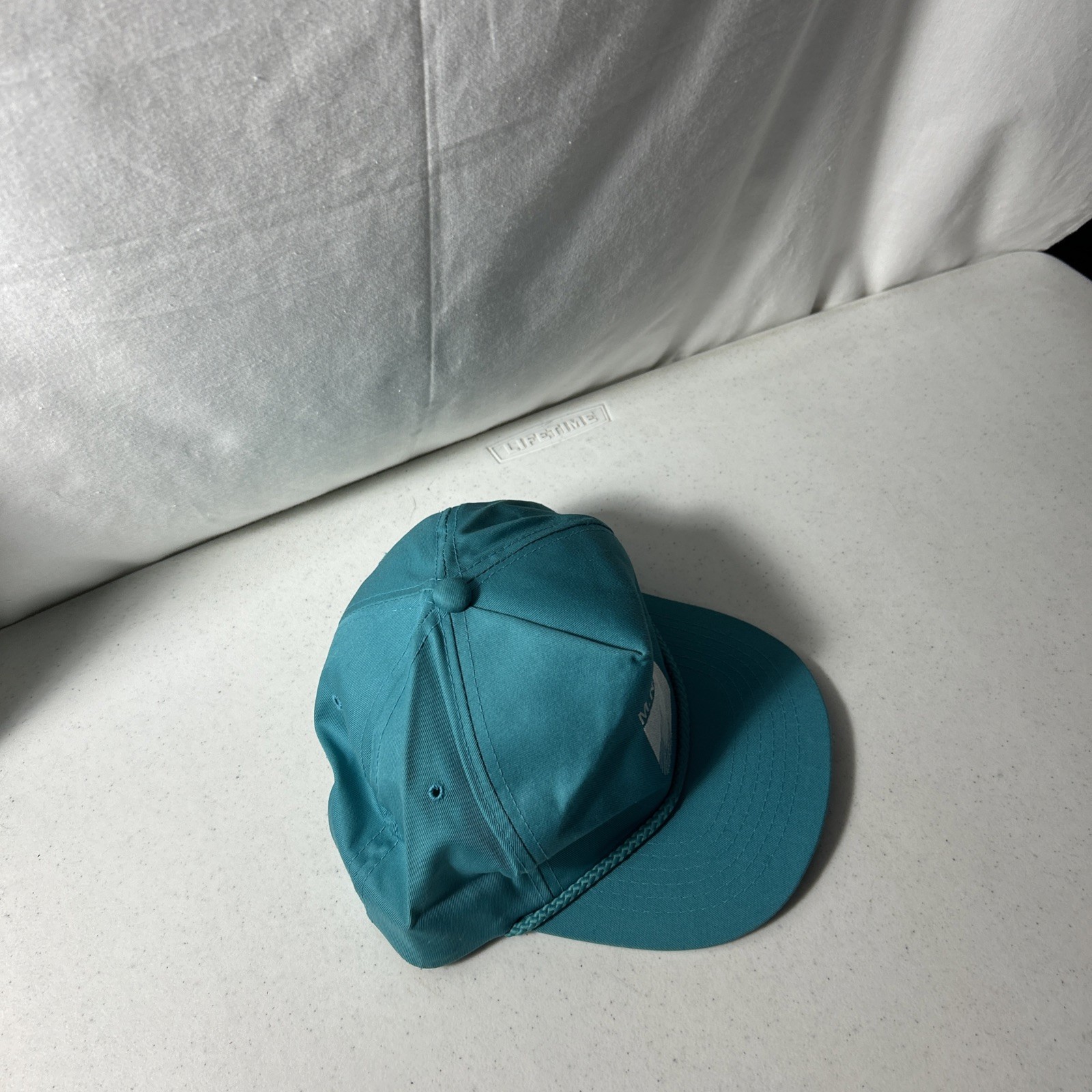 M.N.A.A. Adjustable Strap Teal Hat
