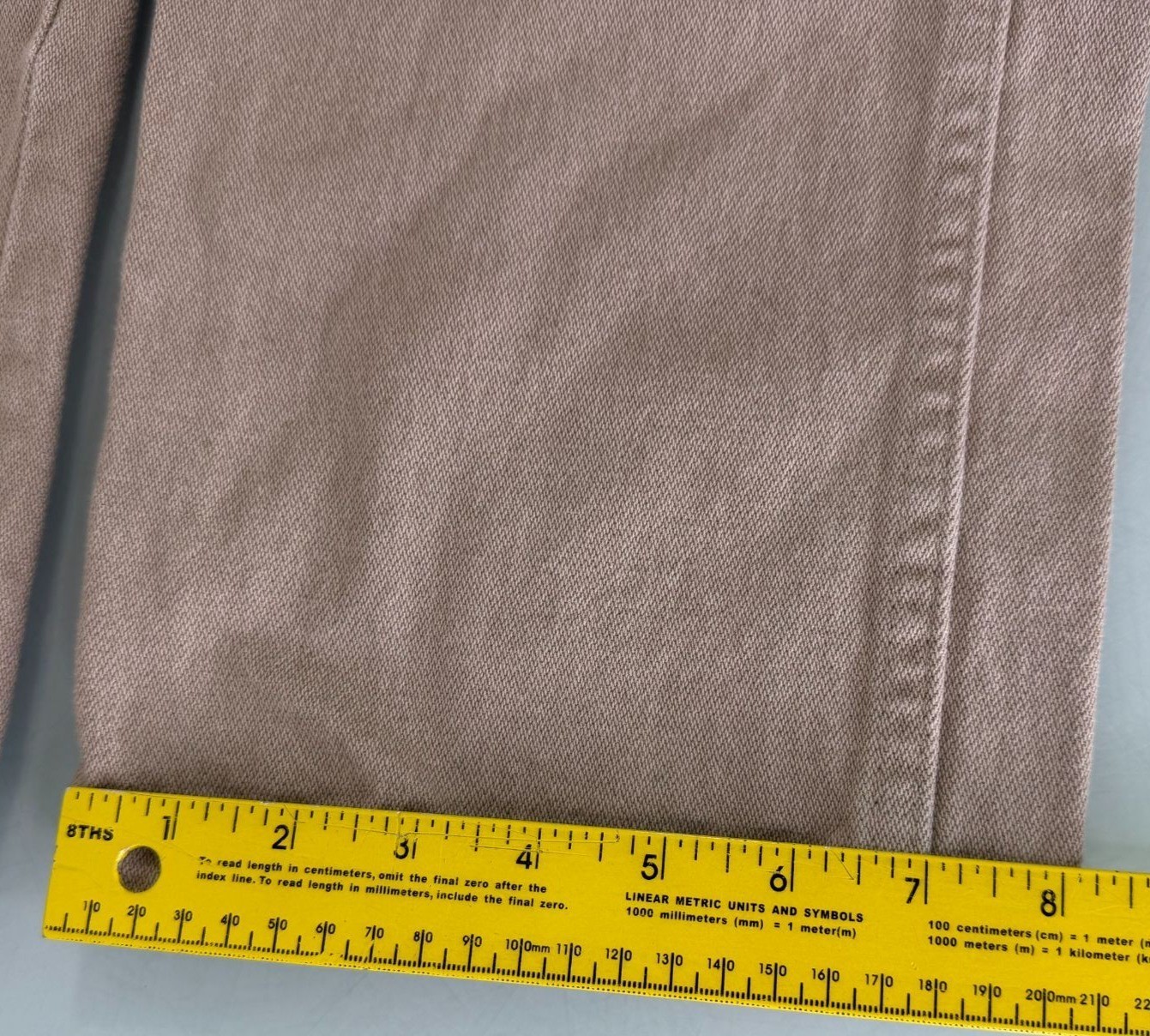 Wrangler Cowboy Cut Jeans Mens 35X36 Tan Beige Regular Fit Western 1013MWZTN