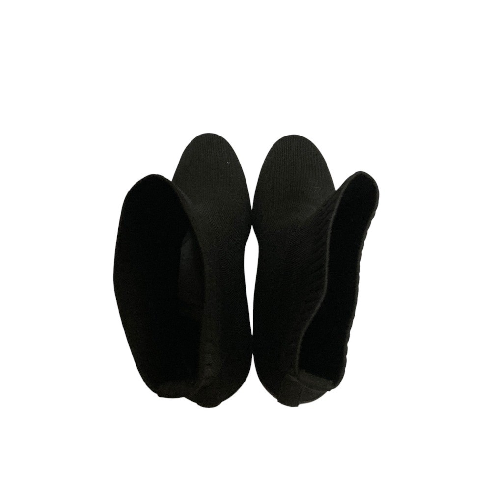 Anne Coquine knit socks for short boots, size 9.3 inches, black. Women USED