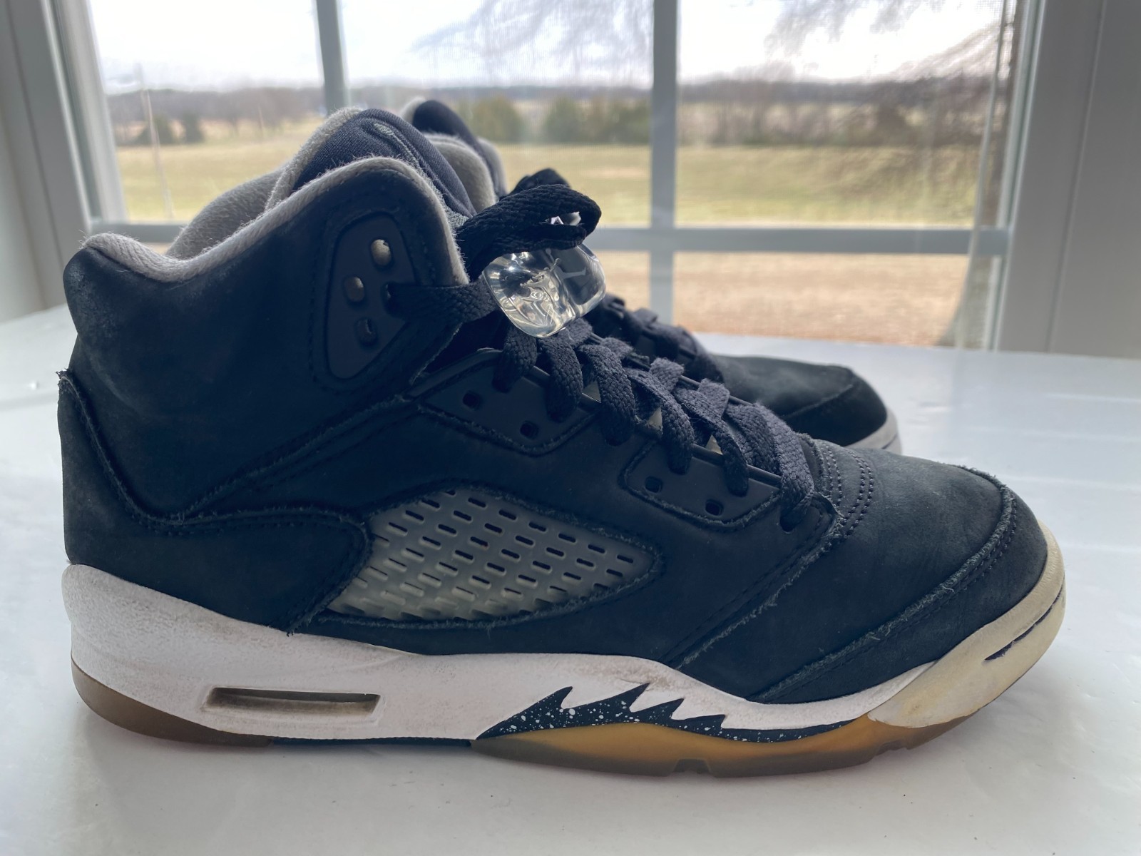 Youth Sz 5Y Nike Air Jordan 5 Retro “Moonlight” 440888-011