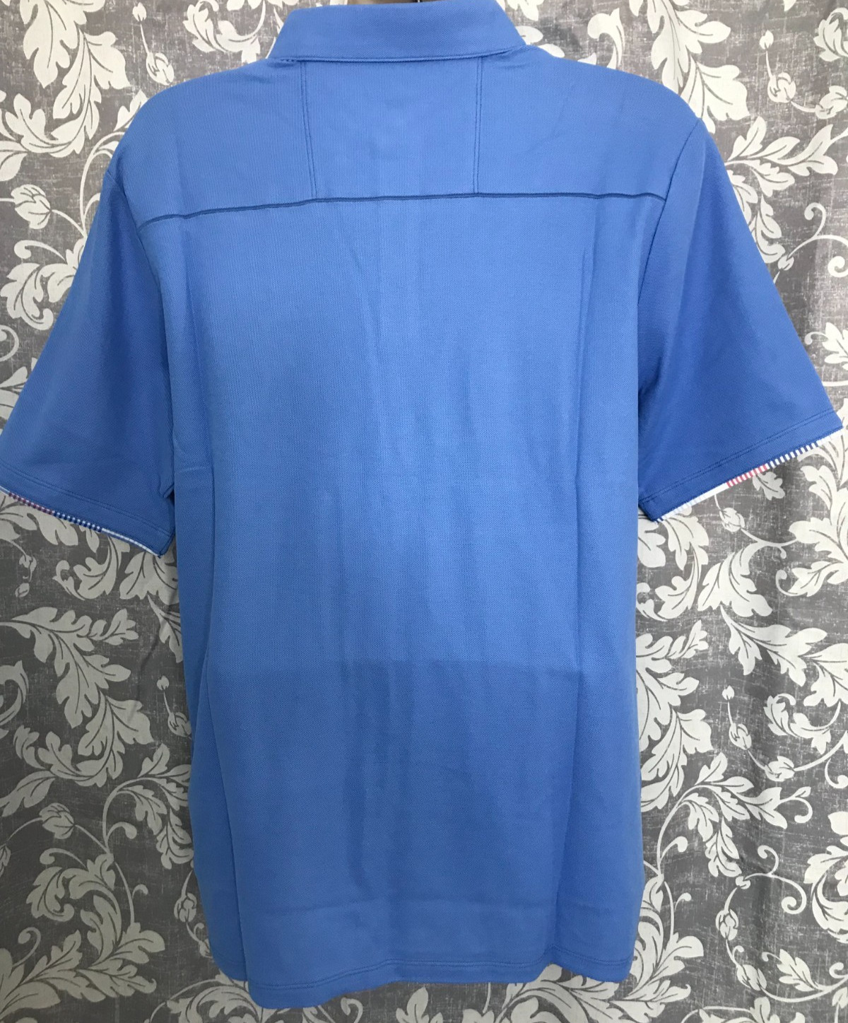 Tommy Bahama BT Men’s Size LT Bluebell Summer Lake Check Five Oclock Golf Polo