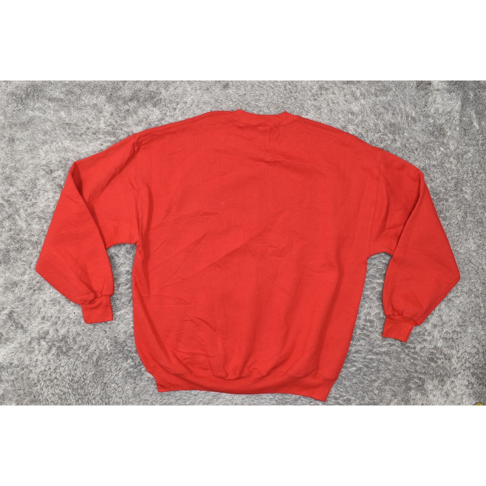 NEW Jerzees VTG Bishop AHR Red Pullover Sweatshirt Men Polyester Big 2X CrewNeck