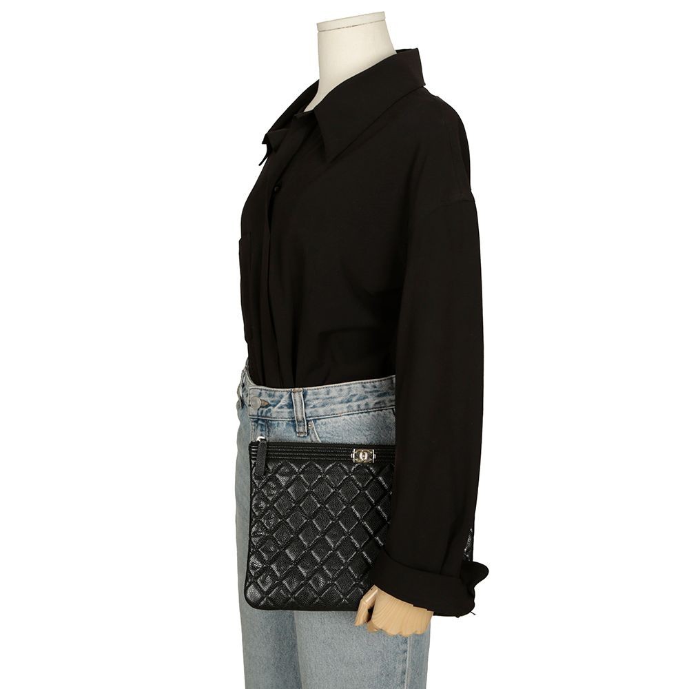 CHANEL A84406 Boy New Medium Clutch 125518766