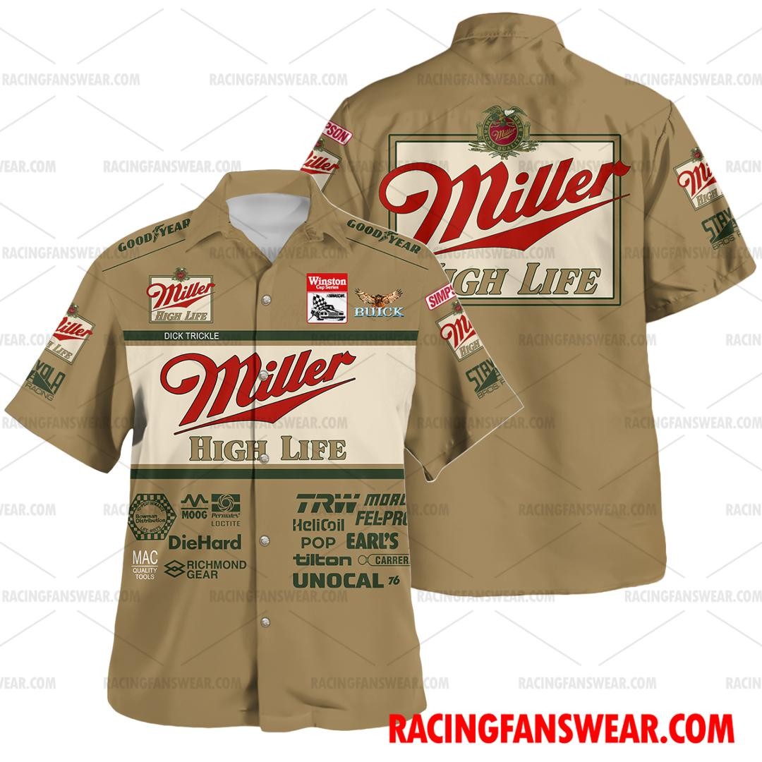 Dick Trickle Nascar Miller High Life Racing 1989 Hawaiia