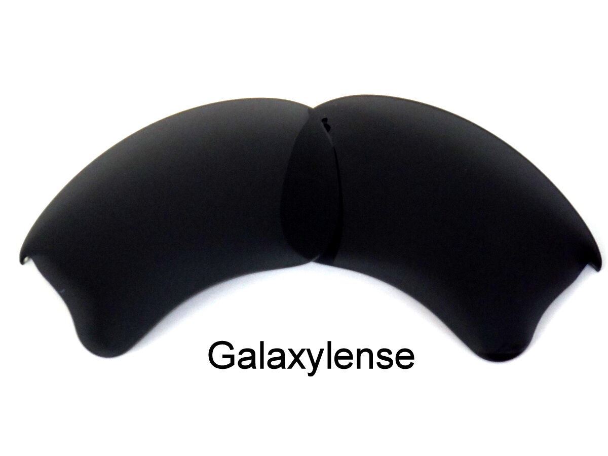 Galaxy Replacement Lenses For Oakley Flak Jacket XLJ Sunglasses Black Polarized