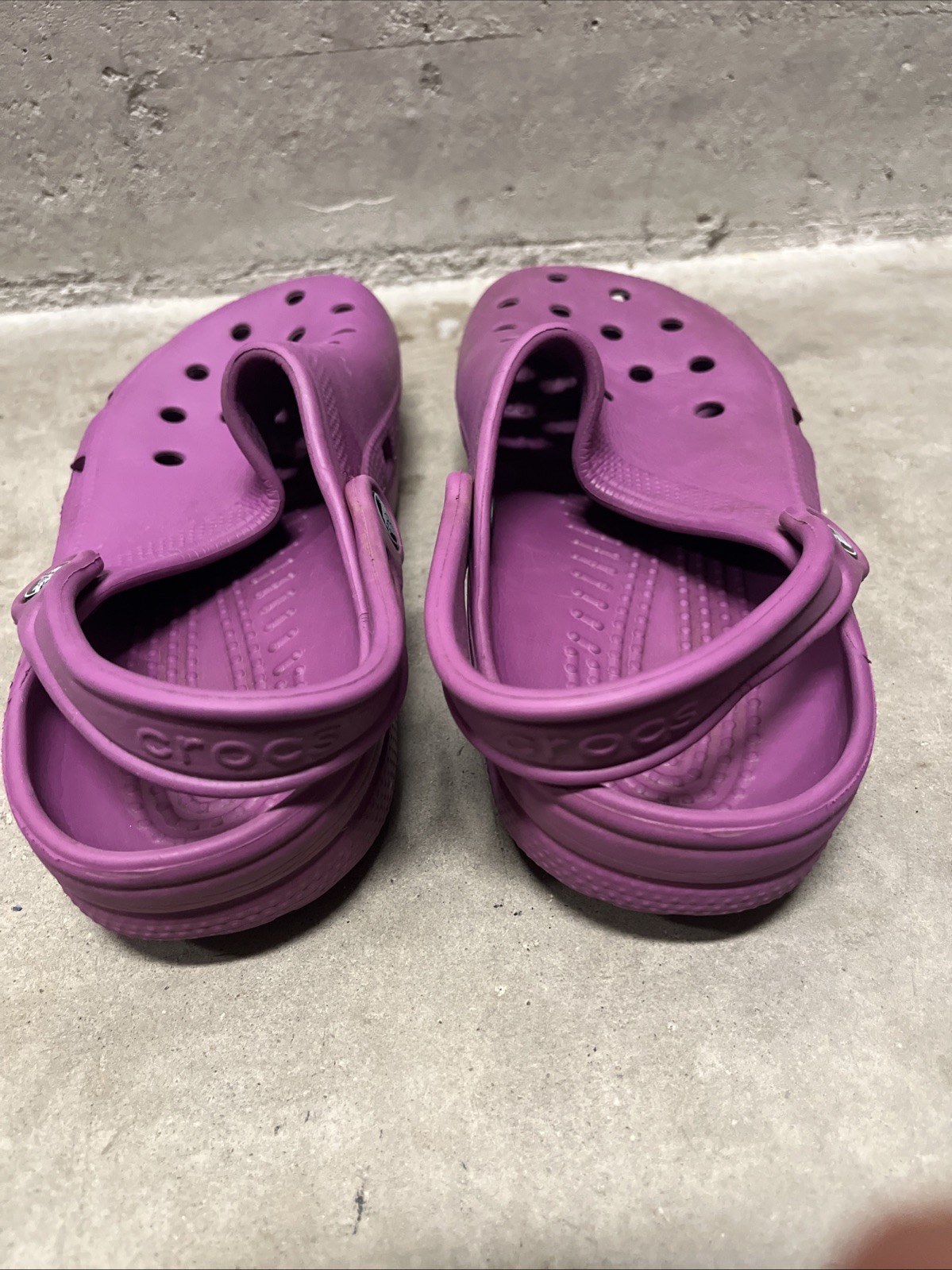 Crocs Crocband Clogs Unisex Purple Slip-On Slingback Comfort – Men 5/ Women 7