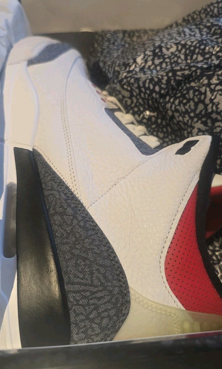 Nike Air Jordan 3 Retro SE Fire Red Denim CZ6431-100 US 15 DS BNIB Rare OG All