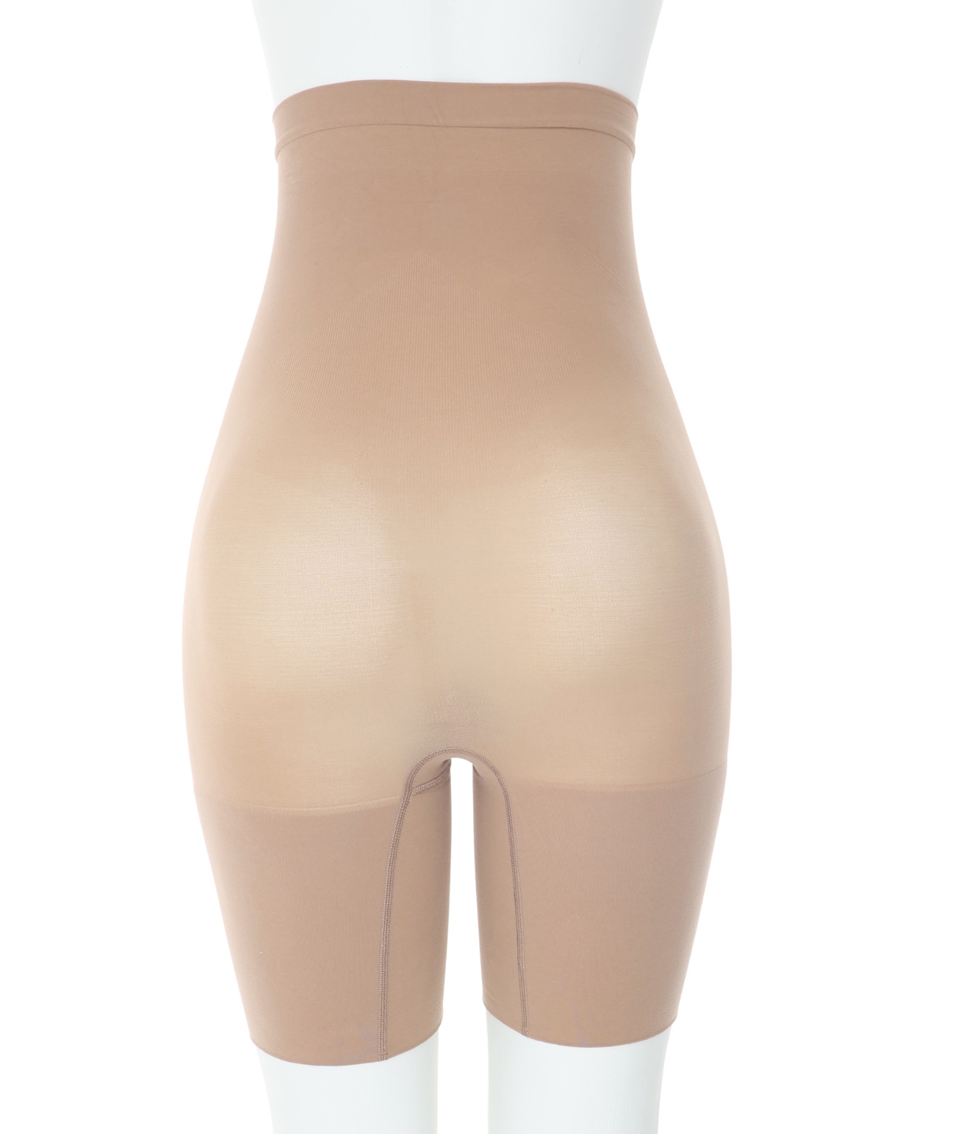 Spanx K5004 Cafe Au Lait Higher Power Tummy Control Higt Waist Shorts Size 1X
