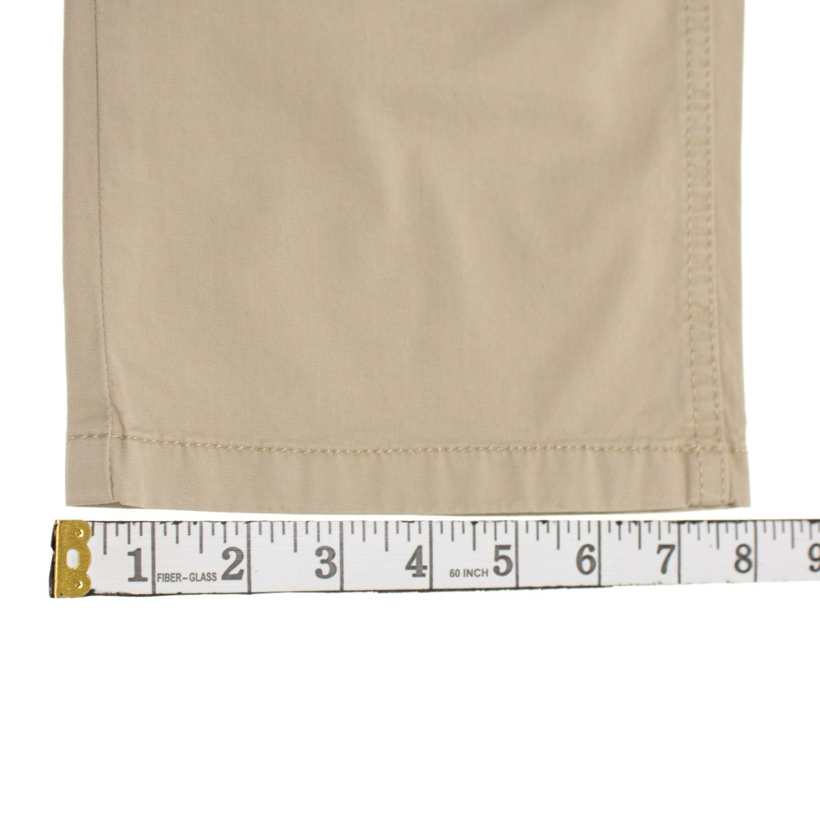 Hiltl NWD Cotton Blend 5 Pocket Jean Cut Pants Size ~40 US Seth In Solid Beige