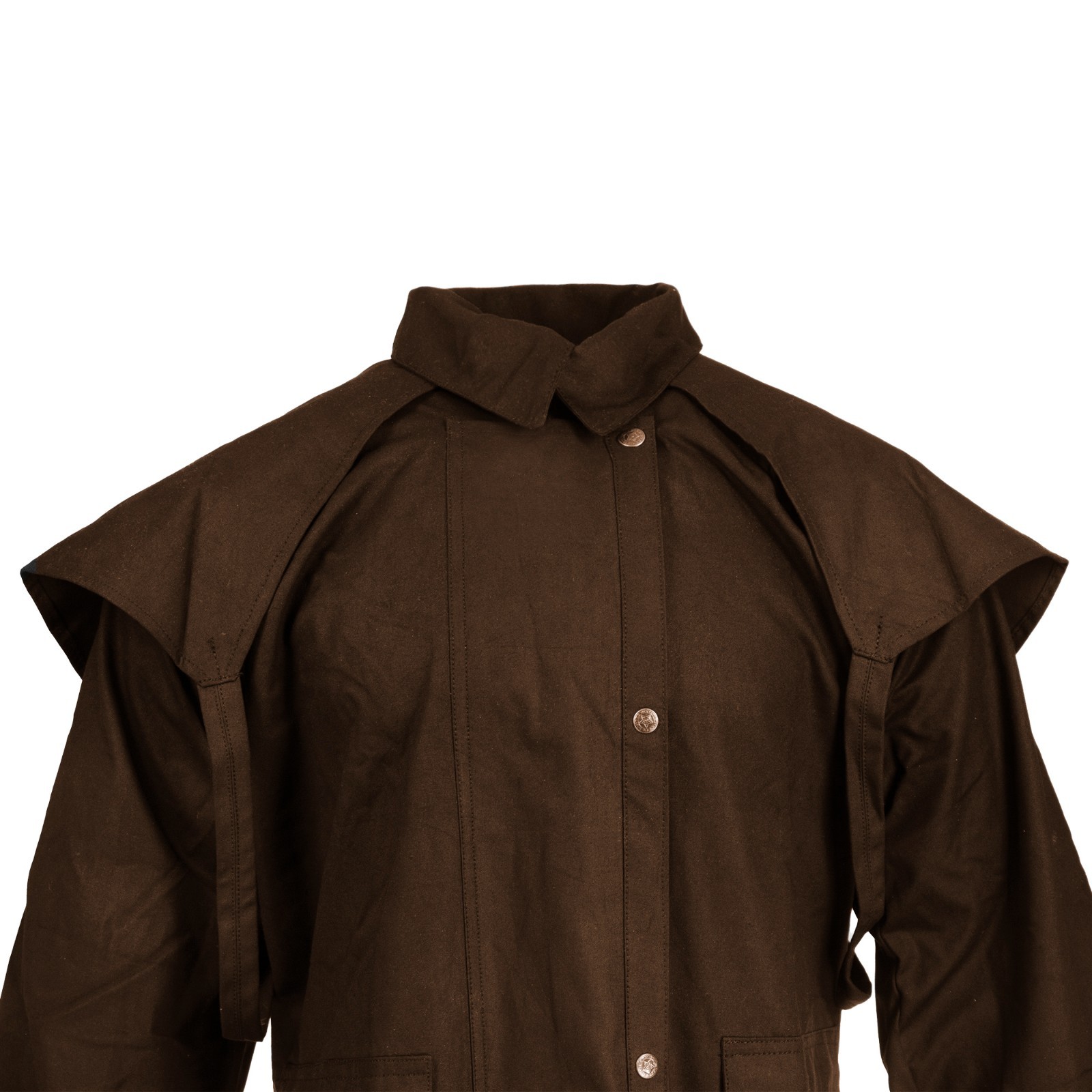 Unisex Western Oilskin Duster Coat | Waterproof Jacket – Economy Budget Edition